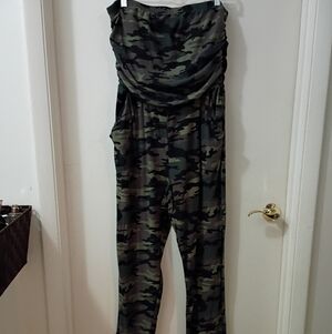 Riley James Camouflage Romper